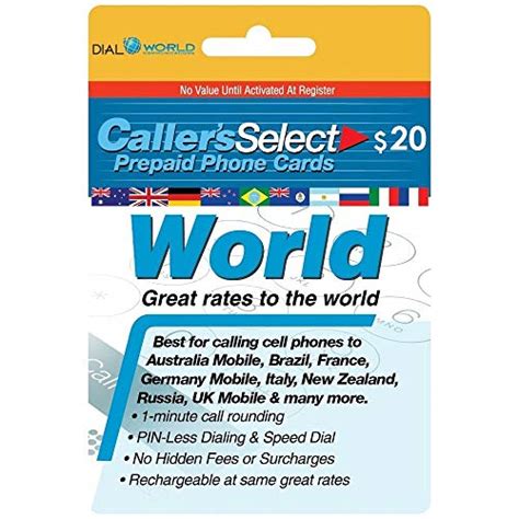 prepaid cards for international calls.